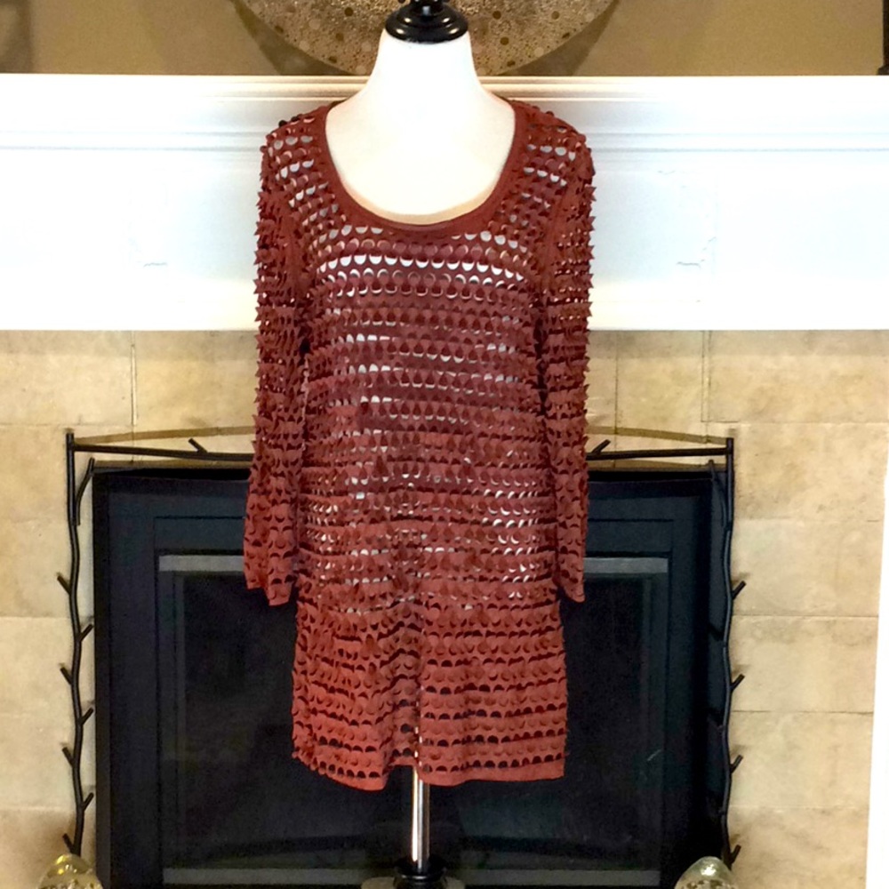 Linea Domani collection perforated dress